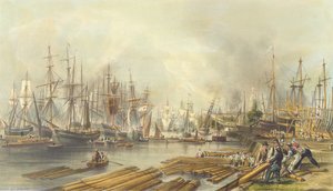 1840年，Limehouse的造船业